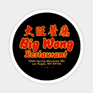 Big Wong Chinese Restaurant Las Vegas Nevada Vintage Magnet